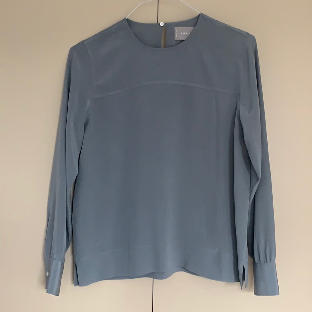 Everlane Silk Shirt Size 4